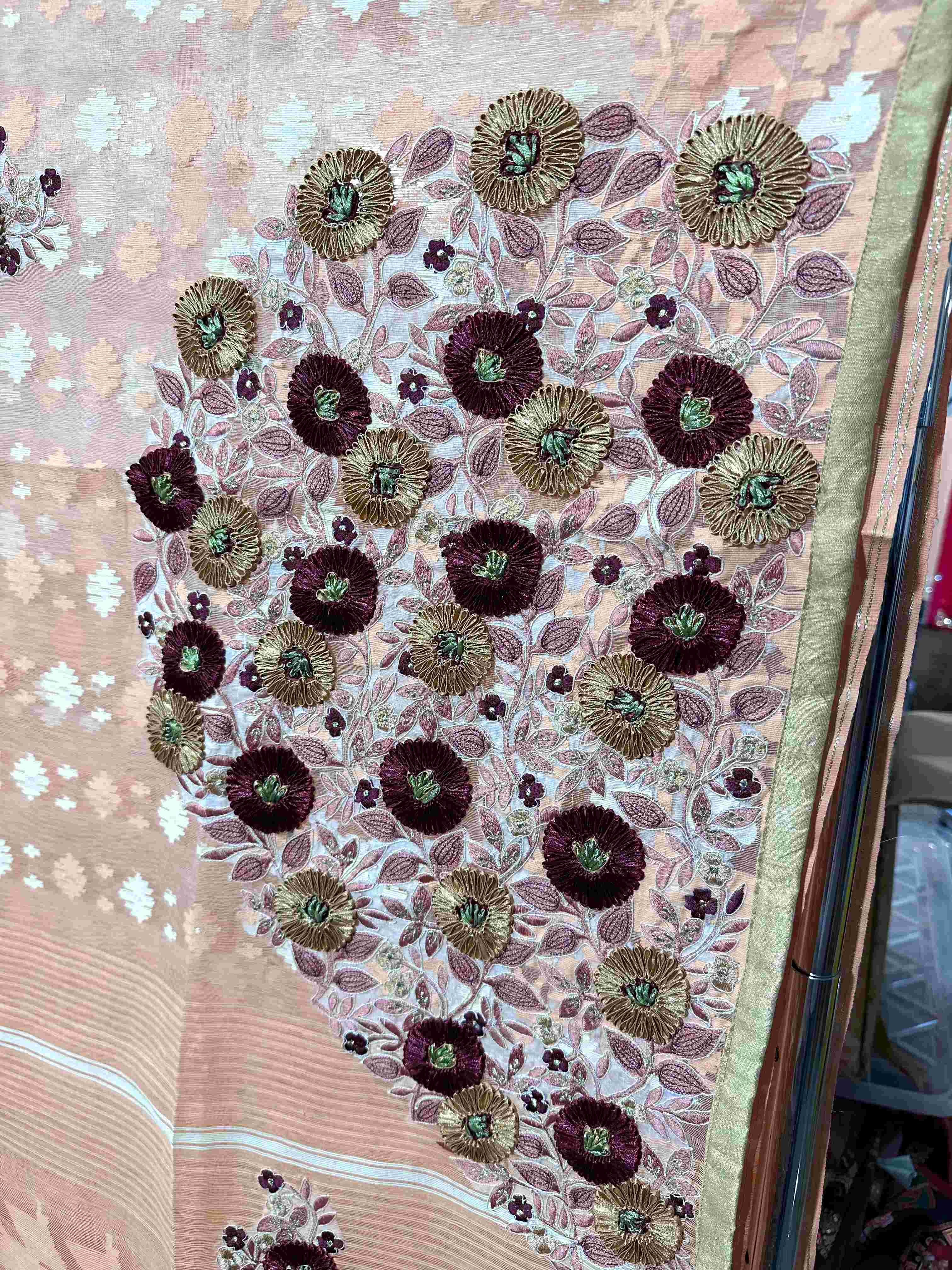 Exclusive Handworked Jamdani Sarees
